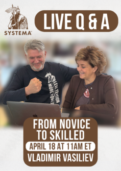 Live Q&A with Vladimir - FROM NOVICE TO SKILLED - Saturday, April 18th, 11am ET
