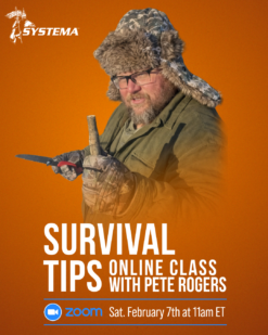 Saturday Online Class - SURVIVAL TIPS - February 7th at 11AM ET